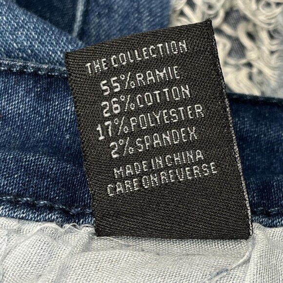 Thrill Jeans Y2K Distressed Straight Leg Denim Sz 11 - Picture 6 of 8